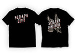 SCRAPE SOMETHING TEE BLACK