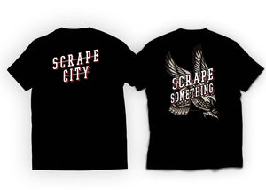 SCRAPE SOMETHING TEE BLACK