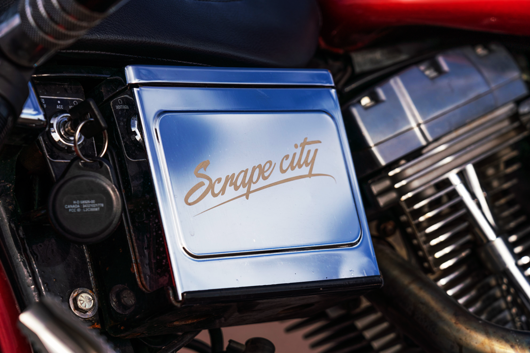 Dyna low hot sale rider battery cover