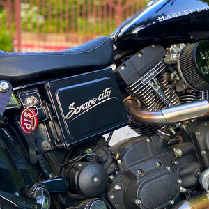 Sportster battery box cover deals