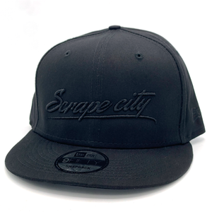 SCRIPT LOGO HAT - STEALTH BLACK